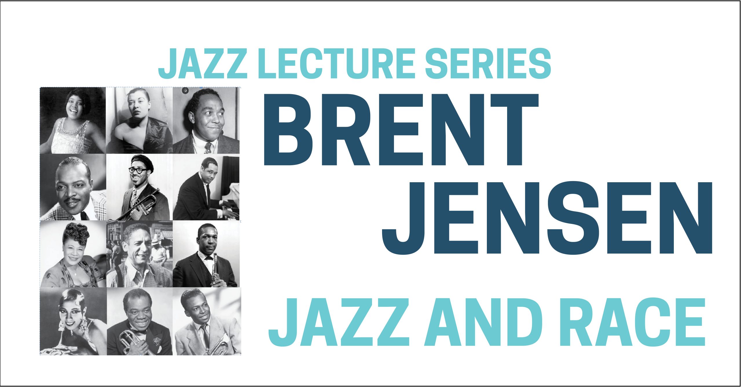 Jazz Lecture Series: Brent Jenson, Jazz and Race